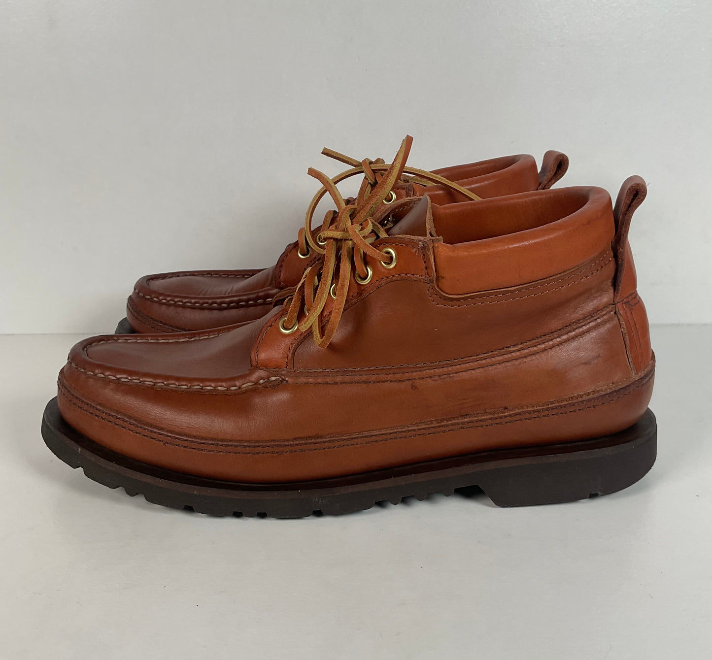 Russell Moccasin Traveling Sportsman Chukka Boots | Green Tag | Men’s 10 D