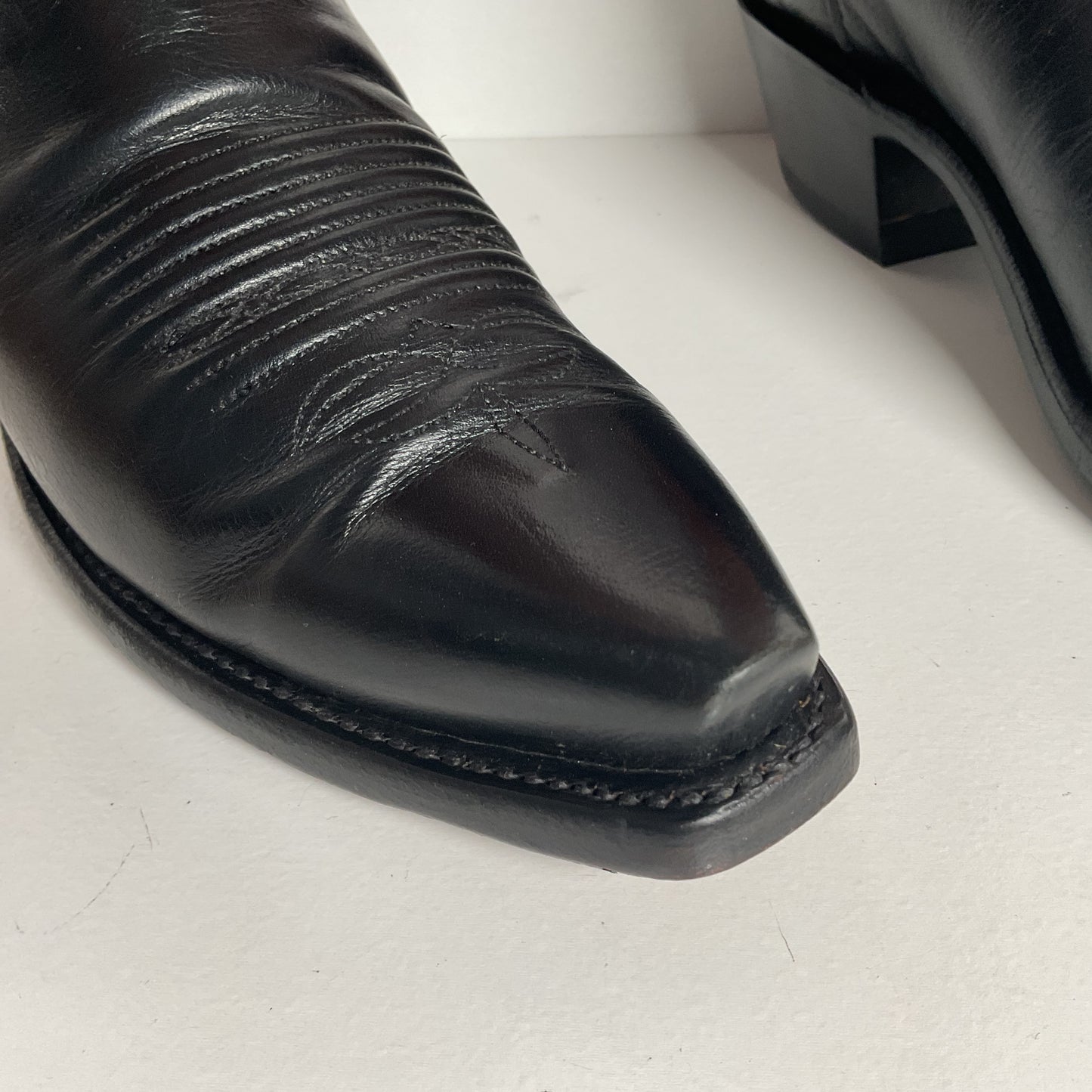 Lucchese 1883 Buffalo Calf Cowgirl Boots | Snip Toe | Women’s 6.5 B