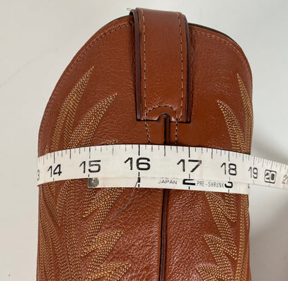 Vintage Justin Cowboy Boots | Deer Skin | USA Made | Men’s 9 D