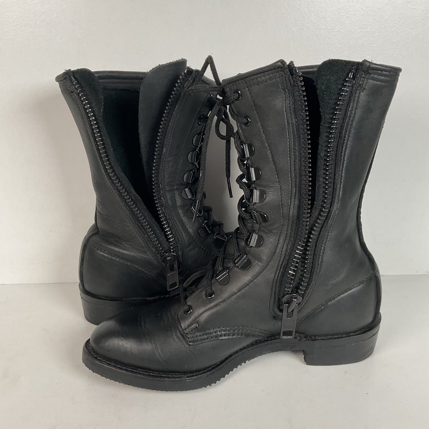 Vintage Harley Davidson Lace Up Boots | USA Made | Women’s 7.5 M