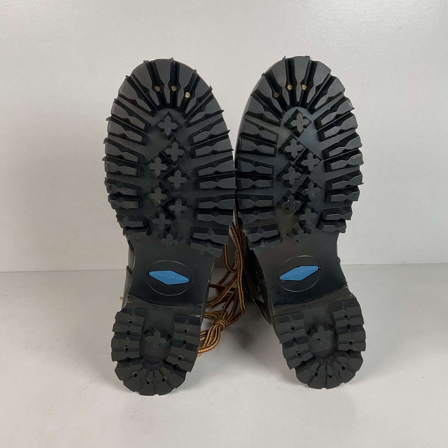 Vintage Steel Toe Logger Boots | USA Made | 1970s-1980s | Men’s 7.5 E