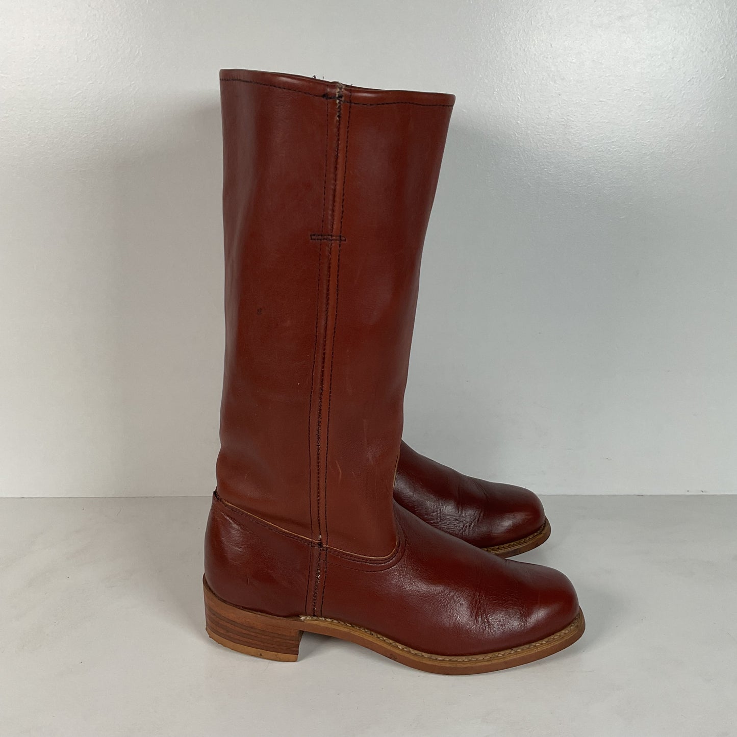 Vintage Western Campus Boots | Chunky | USA Made | Women’s 7 B