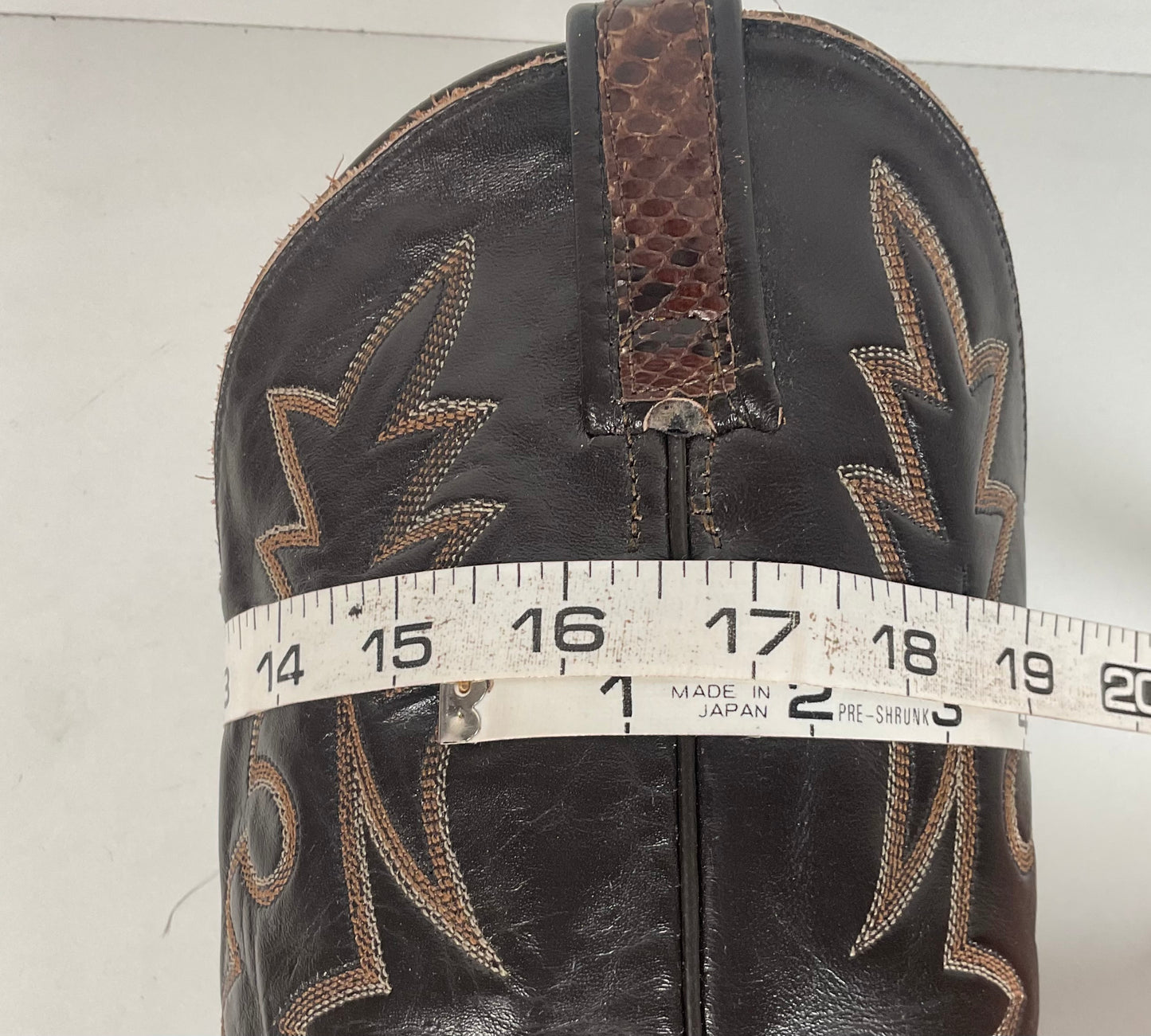 Vintage Dan Post Snakeksin Cowboy Boots | Exotic | USA Made | Men’s 9.5 D