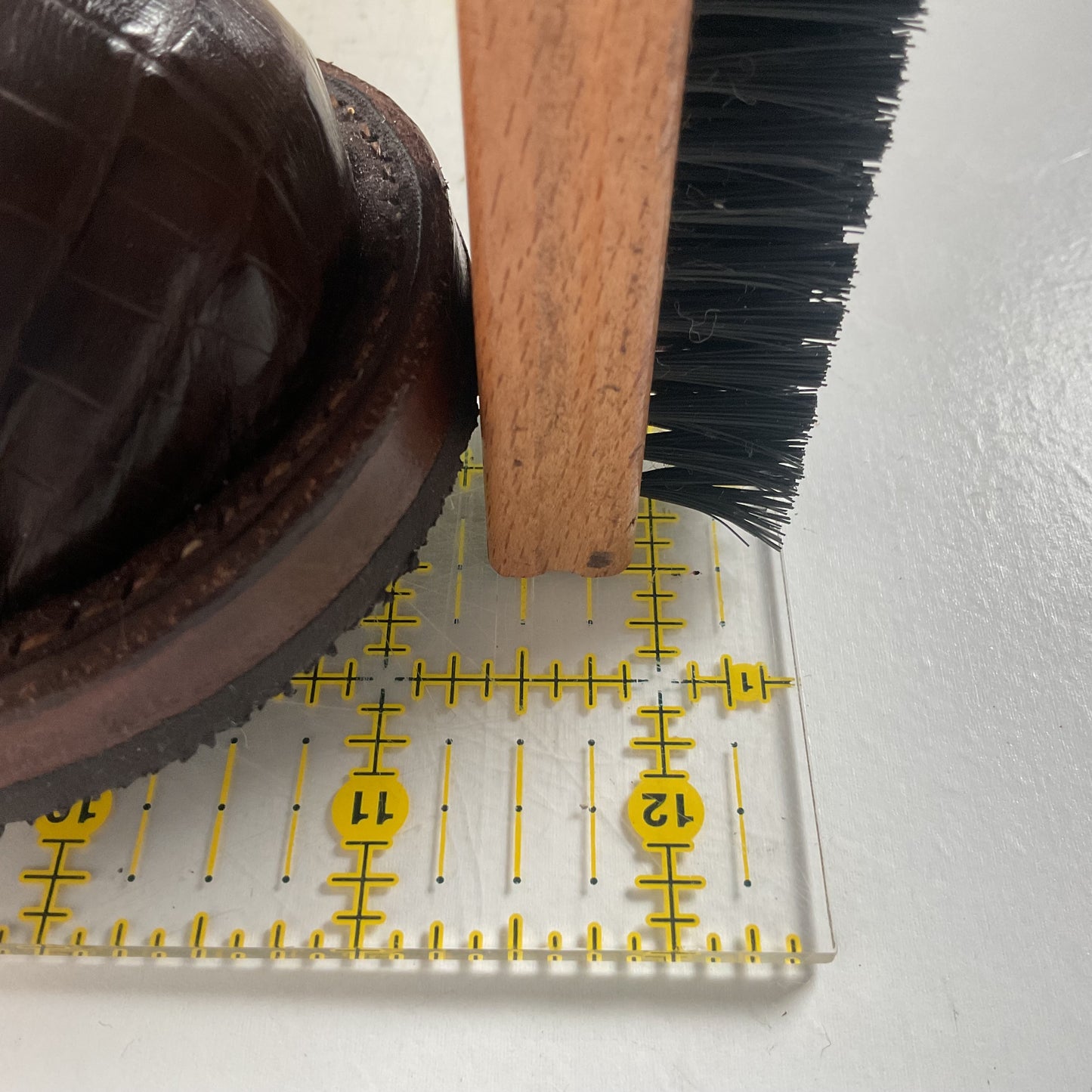 Denim Packer Boots | Caiman Cap Toe | Shark Skin Collar | Men’s 8 | Women’s 9.5