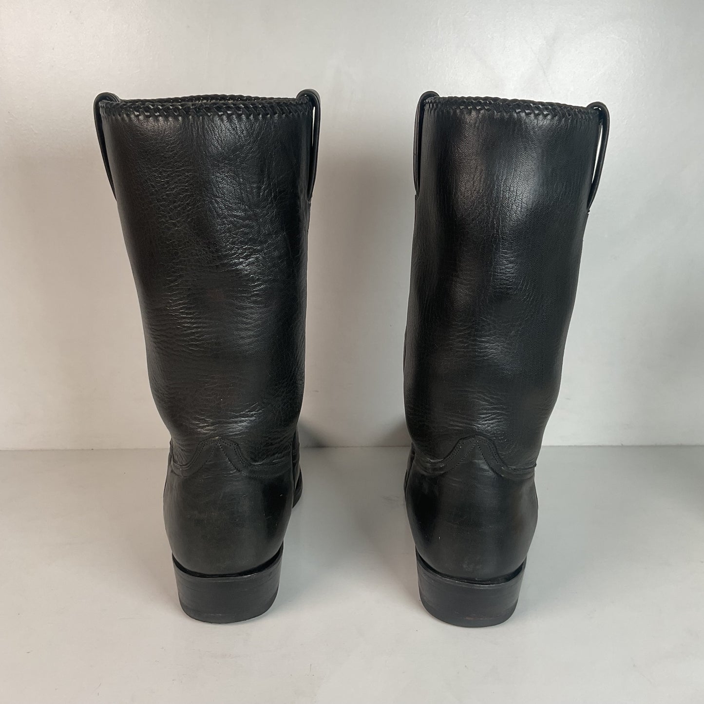 Smith And Wesson Square Toe Western Boots 9.5 EE Campus Cavalry