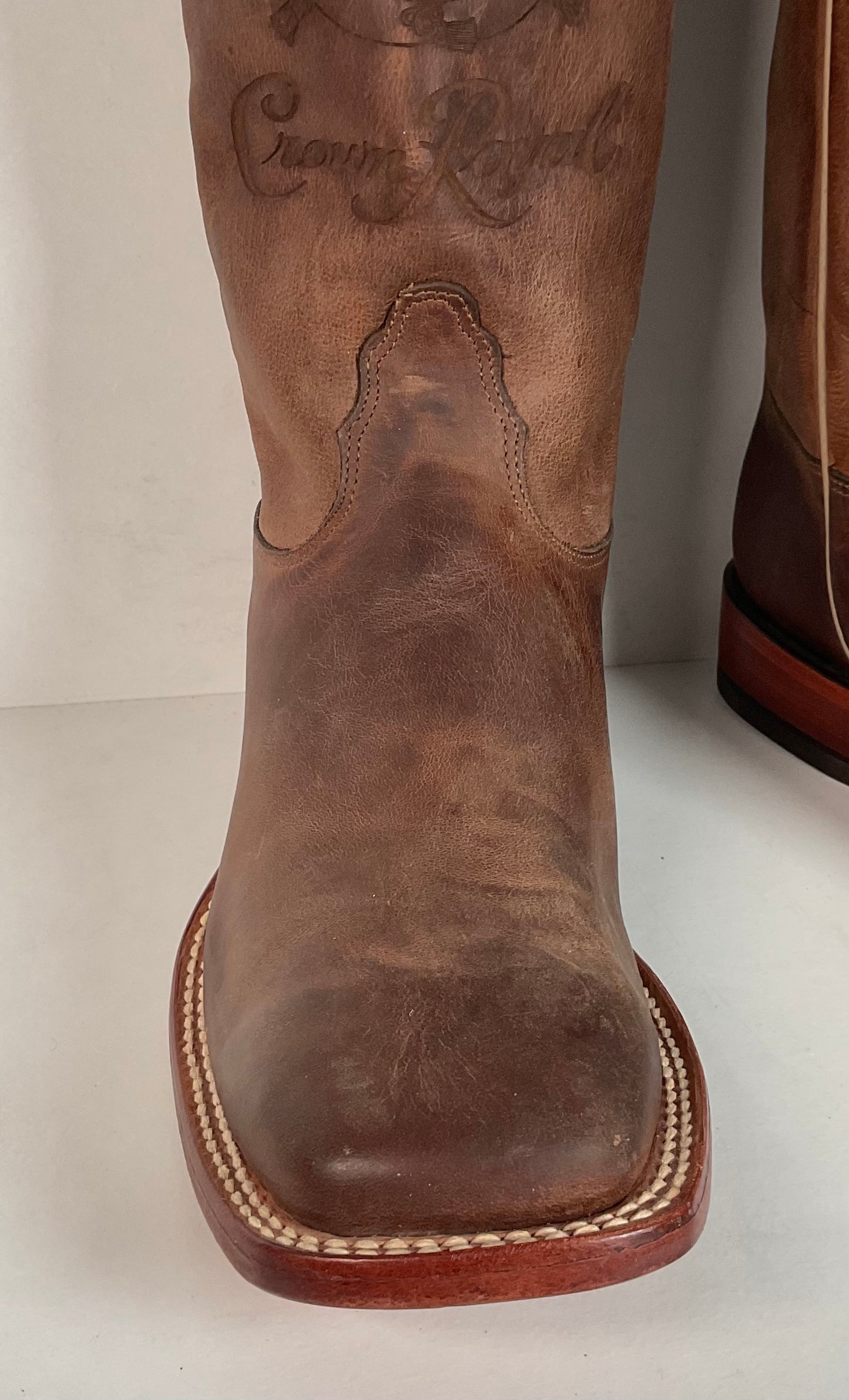 Nocona Cowboy Boots for Crown Royal Whiskey | Custom | USA Made | Men’s 9.5 D