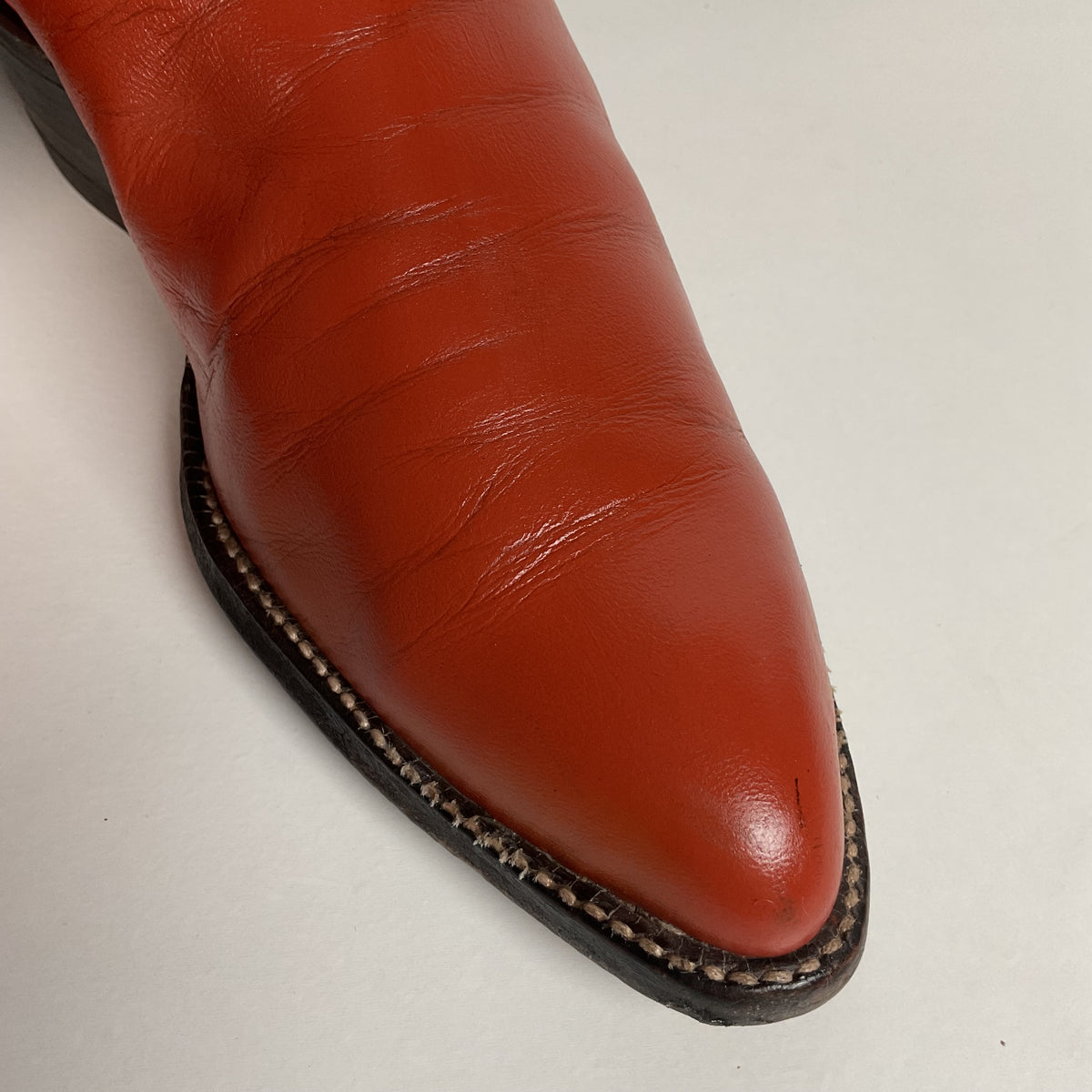 Vintage Tony Lama Cowboy Boots | Gold Label | Tooled Inlay | 6.5 C | Women’s 7.5