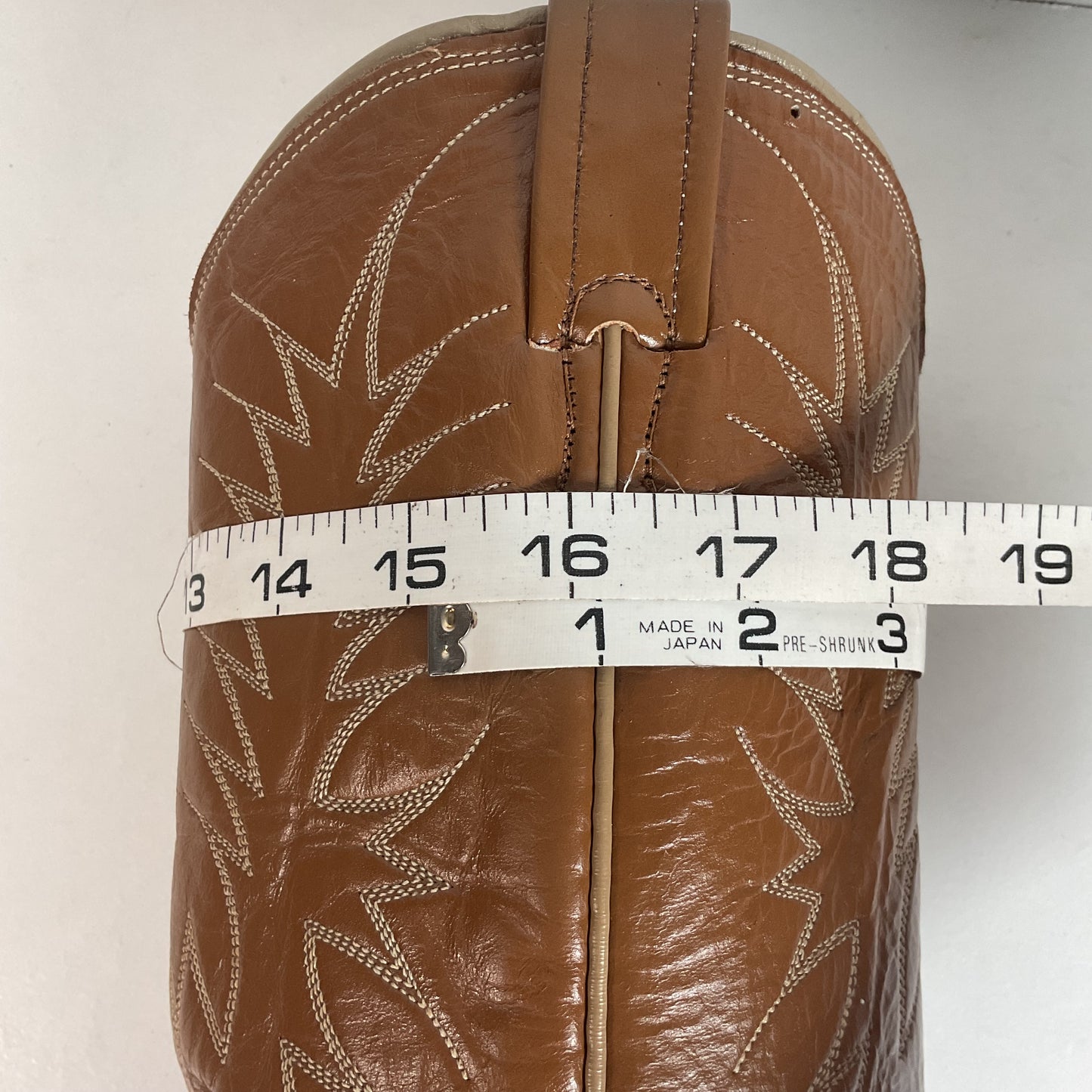 Vintage Nocona Calfskin Cowboy Boots 12 D Old Black Label
