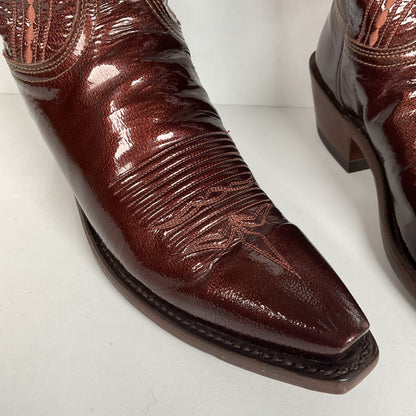 Lucchese 1883 Patent Leather Cowgirl Boots | USA Made | Women’s 6 B