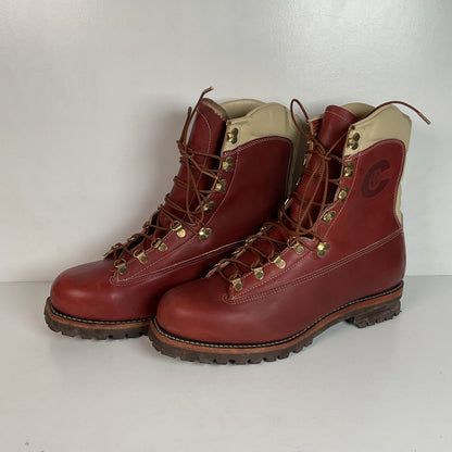 Vintage Chippewa Kush N’ Kollar Mountaineering Boots 13 D USA Made Insulated