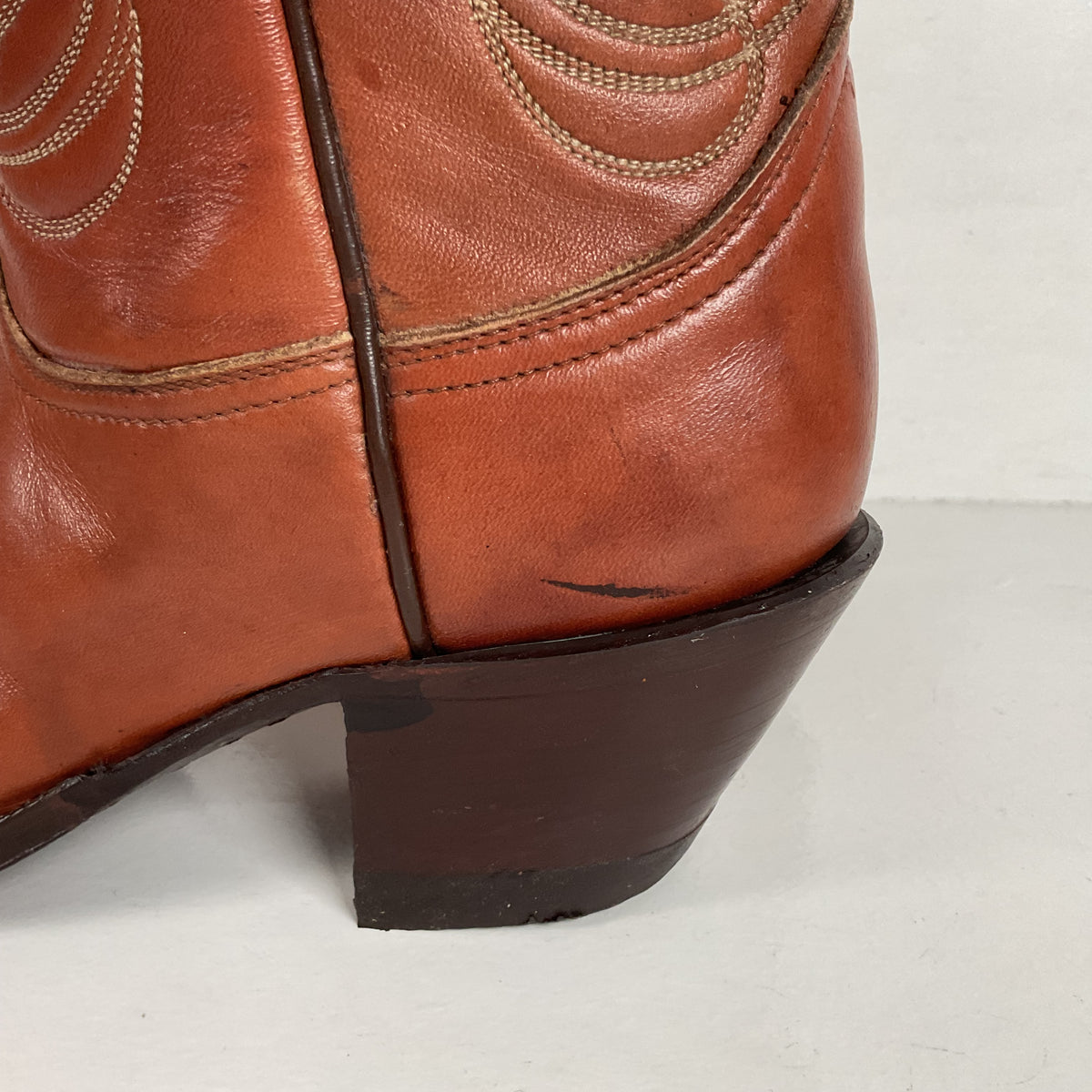 Vintage Tony Lama Tall Cowgirl Boots | Gold Label | Men’s 6.5 C | Women’s 7.5