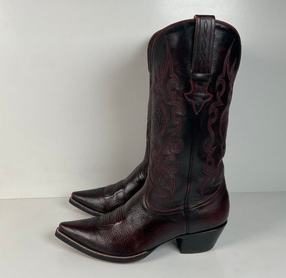 Heritage Boot Company | Black Cherry Cowgirl Boots | Women’s 9