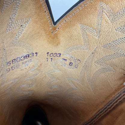 Vintage Dan Post Snakeksin Cowboy Boots | Exotic | USA Made | Men’s 9.5 D