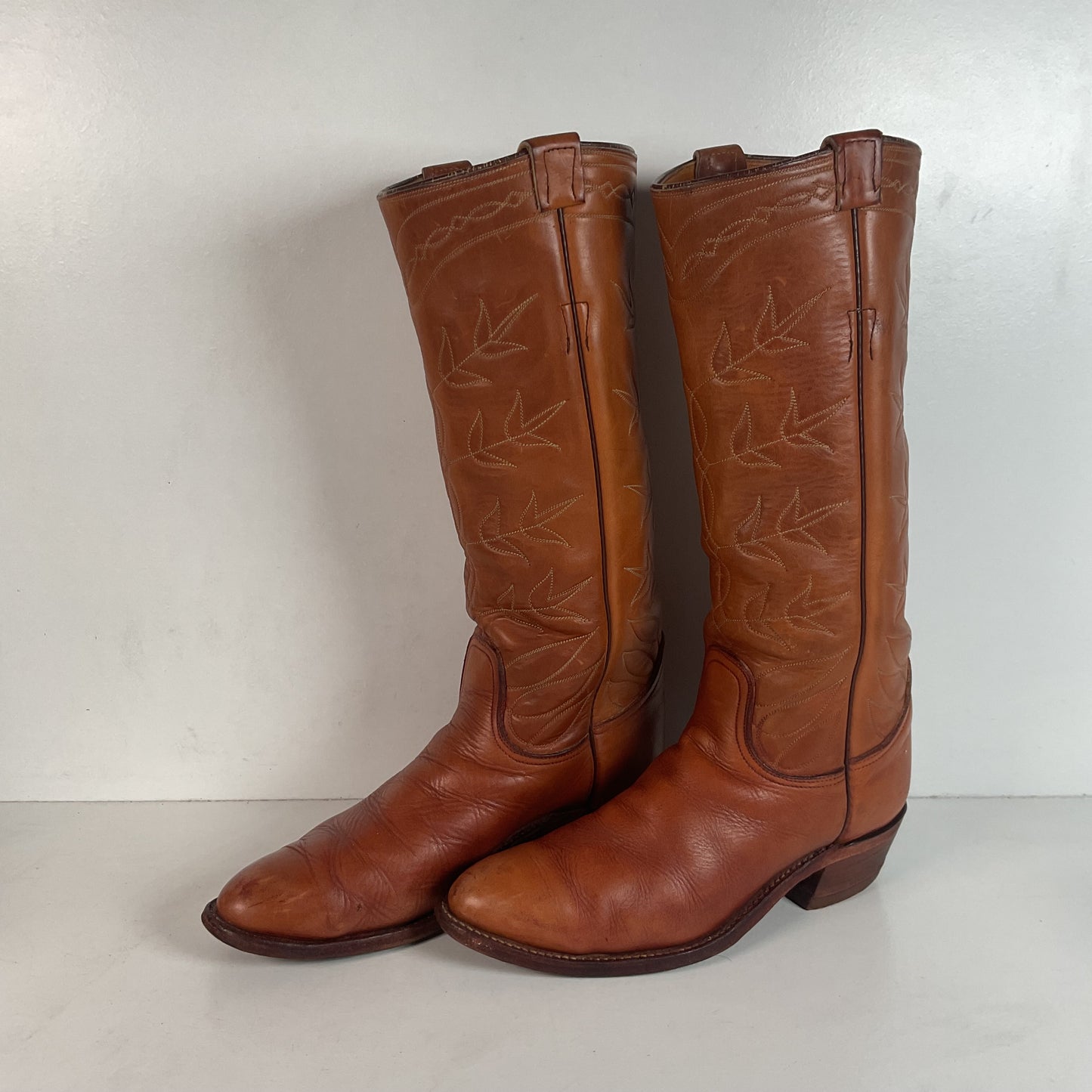 Vintage Tony Lama Tall Top Cowboy Boots | Gold Label | Tall Top | Men’s 9 D