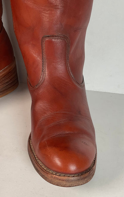 Vintage Dingo Acme Women’s Cuffed Campus Boots 9 M USA Made