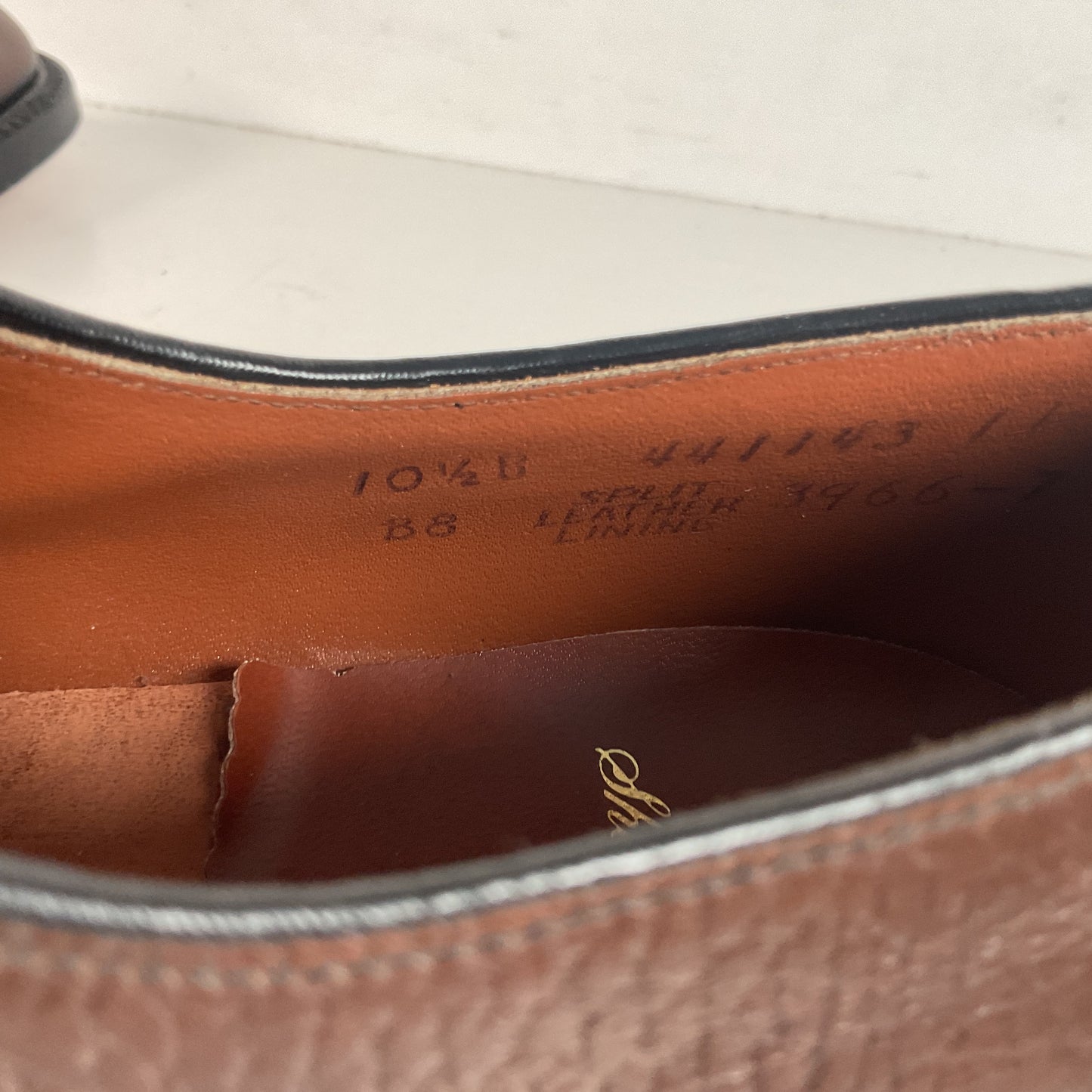 1970s Portage Men’s Derby Shoes 10.5 B (Narrow) USA Made