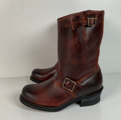 Double H Engineer Boots | USA Made | Brown | Women’s 7.5 M