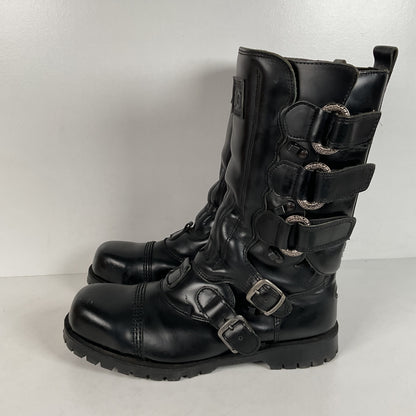 Underground England Gladiator Boots | Quintuple Buckle | UK 10 | US 11