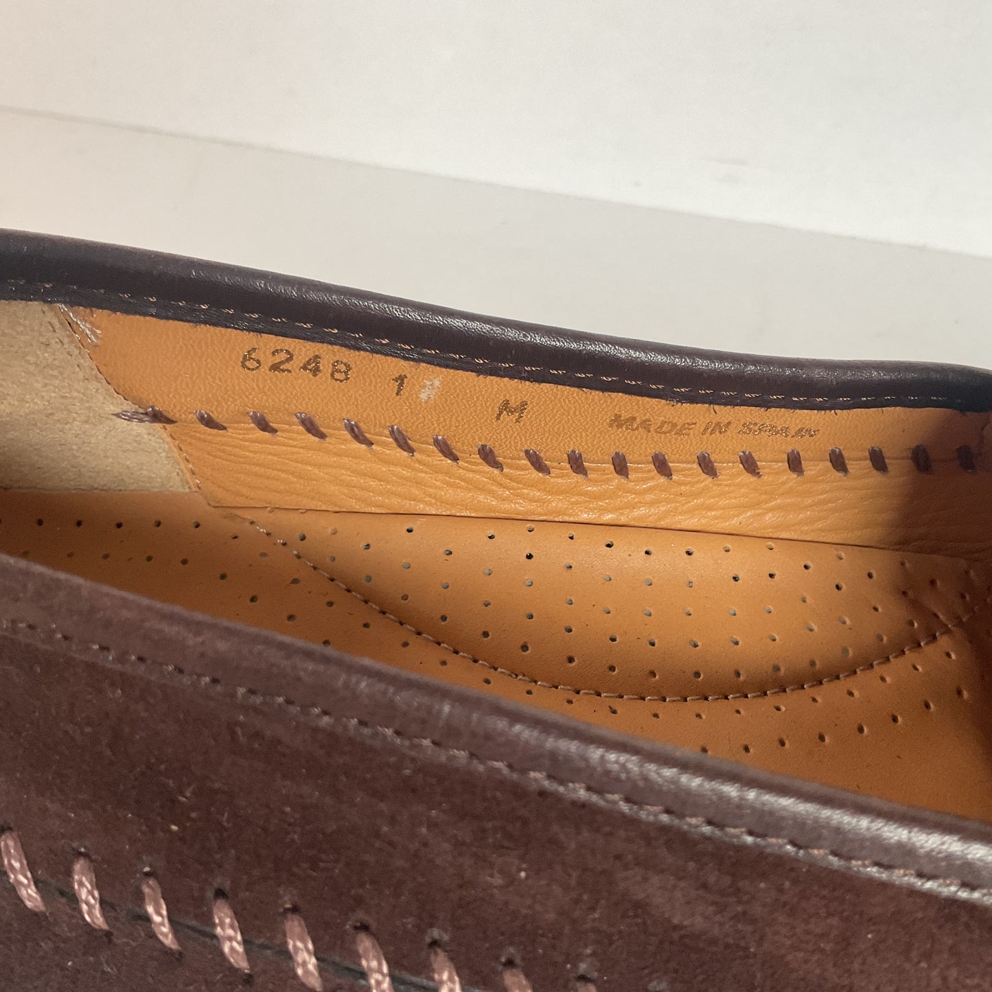 Magnanni Suede Tassel Loafers | Chocolate Brown | 10.5 M