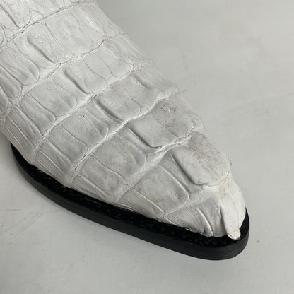 Los Altos Cowboy Boots | Crocodile Caiman Tail | Exotic | Men’s 7 EE | Women’s 8
