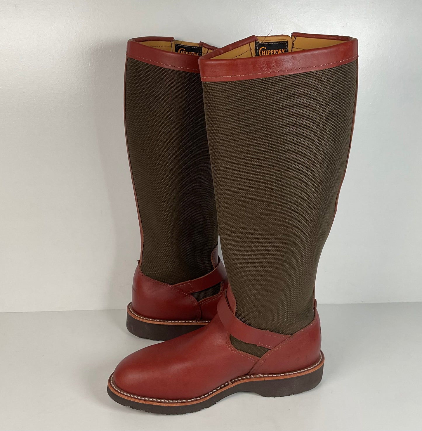 Chippewa Descaro Snake Proof Boots | USA Made | Canvas | Retired | Men’s 8.5 D