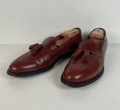Alden Tassel Moccasin Loafer | Walnut Calfskin | Extra Narrow | 11 A