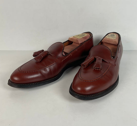 Alden Tassel Moccasin Loafer | Walnut Calfskin | Extra Narrow | 11 A
