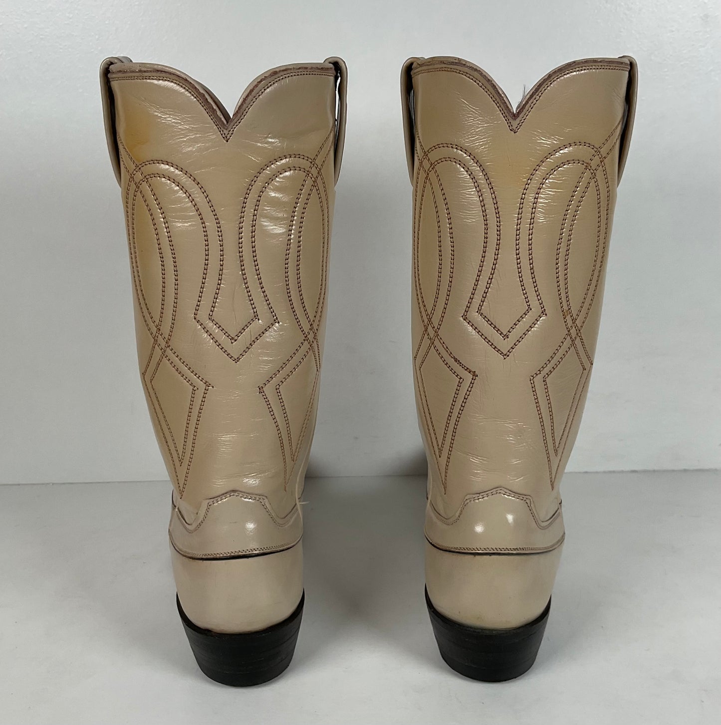 Vintage Justin Algonquin Cowgirl Boots | Old Fort Worth Label | Women’s 5 C