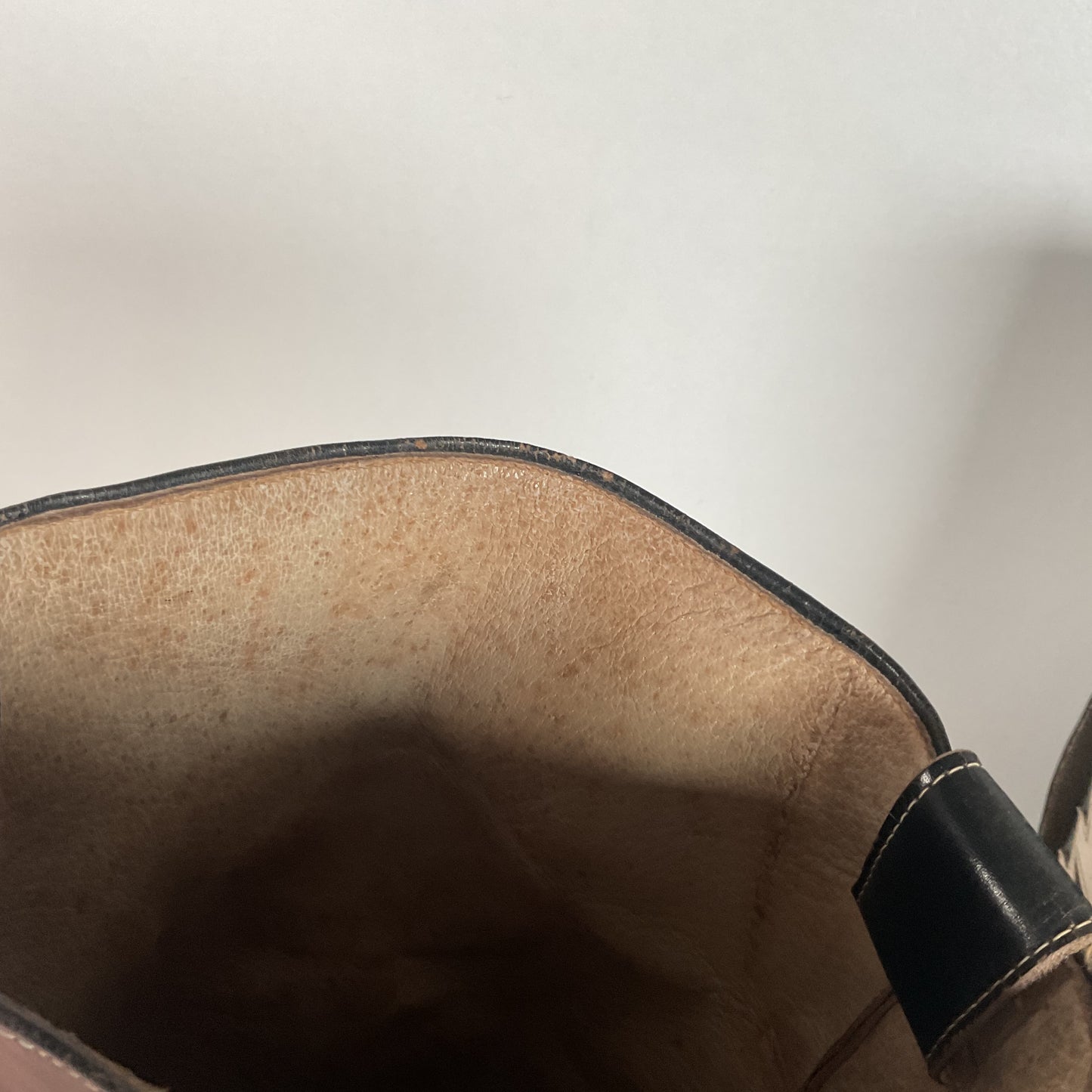 Vintage Thunderbird Cowboy Boots | Tooled Inlays | Mule Ear | 1960s | Men’s 9