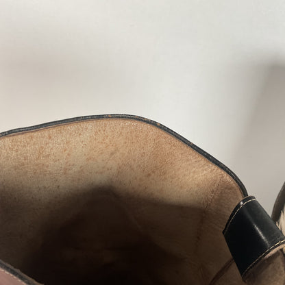 Vintage Thunderbird Cowboy Boots | Tooled Inlays | Mule Ear | 1960s | Men’s 9