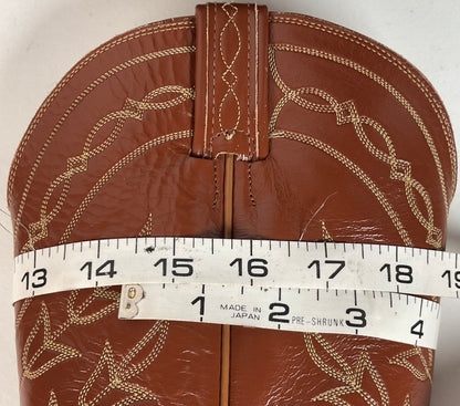 Tony Lama Teju Lizard Cowgirl Boots — Gold Label —  Men’s 7.5 C | Women’s 8.5