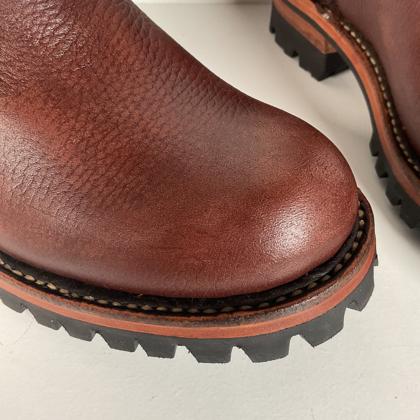 Bison Hide Engineer Boots | Shorty | Custom | PNW | Pacific Northwest | Men’s 9.5
