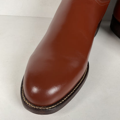 Vintage Justin Roper Boots | Cowboy | USA Made | Brown | Men’s 12 EE