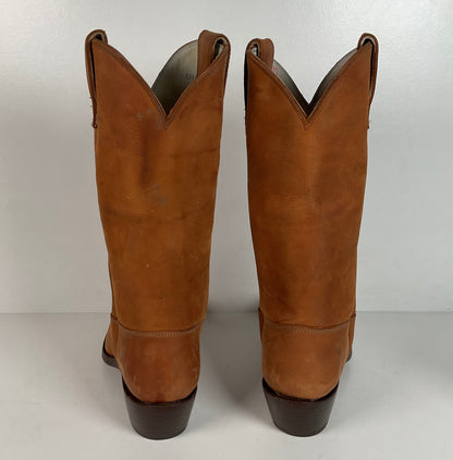 Stewart Fine Handmade Cowboy Boots | Nubuck | Custom | Men’s 6 EE | Women’s ￼7