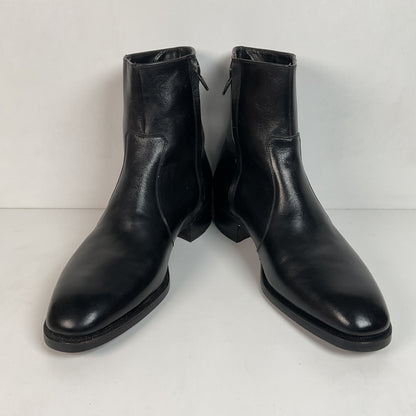 Vintage Florsheim Black Leather Chelsea Boots 10.5 C New Old Stock