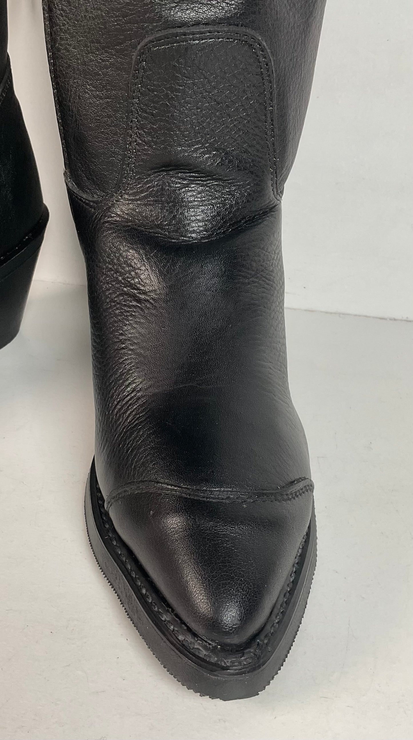 Vintage Harley Davidson Tall Motorcycle Boots 6.5 M Lace Up USA Made