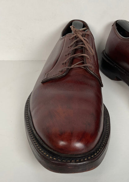 Vintage Florsheim Imperial Kenmoor Derby Shoes | Plain Toe | Men’s 9 D