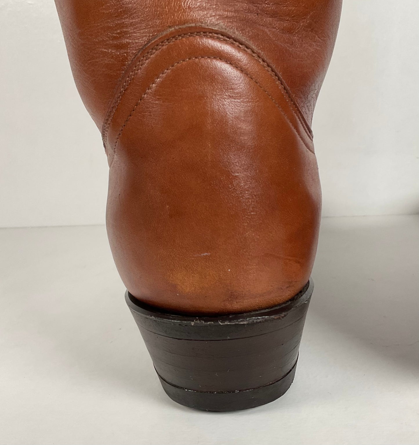 Vintage Tony Lama Cowboy Boots | Chocolate Cow | Men’s 11.5 D
