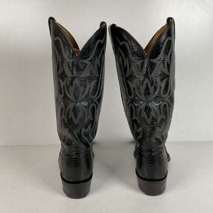 Texas Imperial Snakeskin Cowboy Boots | USA Made | Python | Set of (2) | 9.5 D