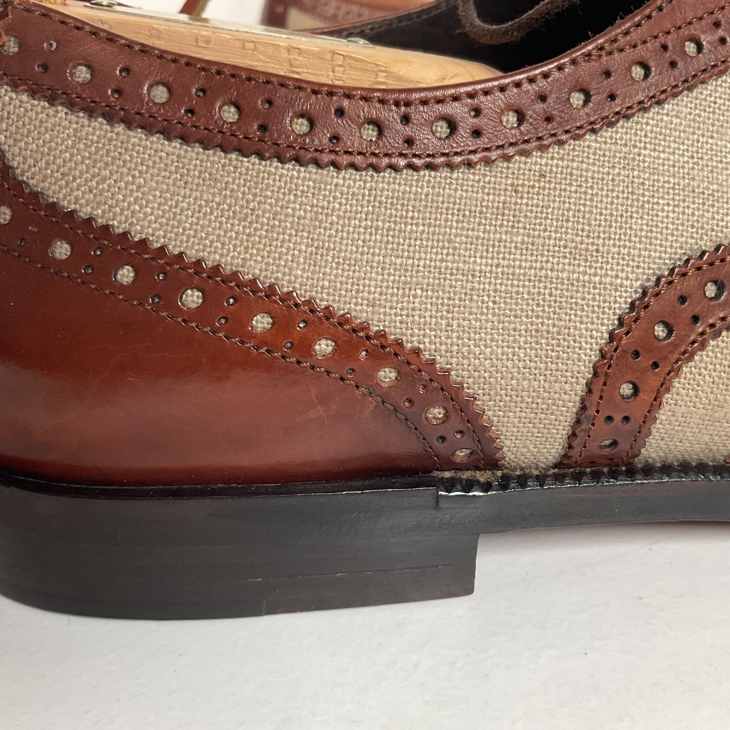 Cole Haan Bragano Spectator Shoes | Mesh Ventilated | 10 M