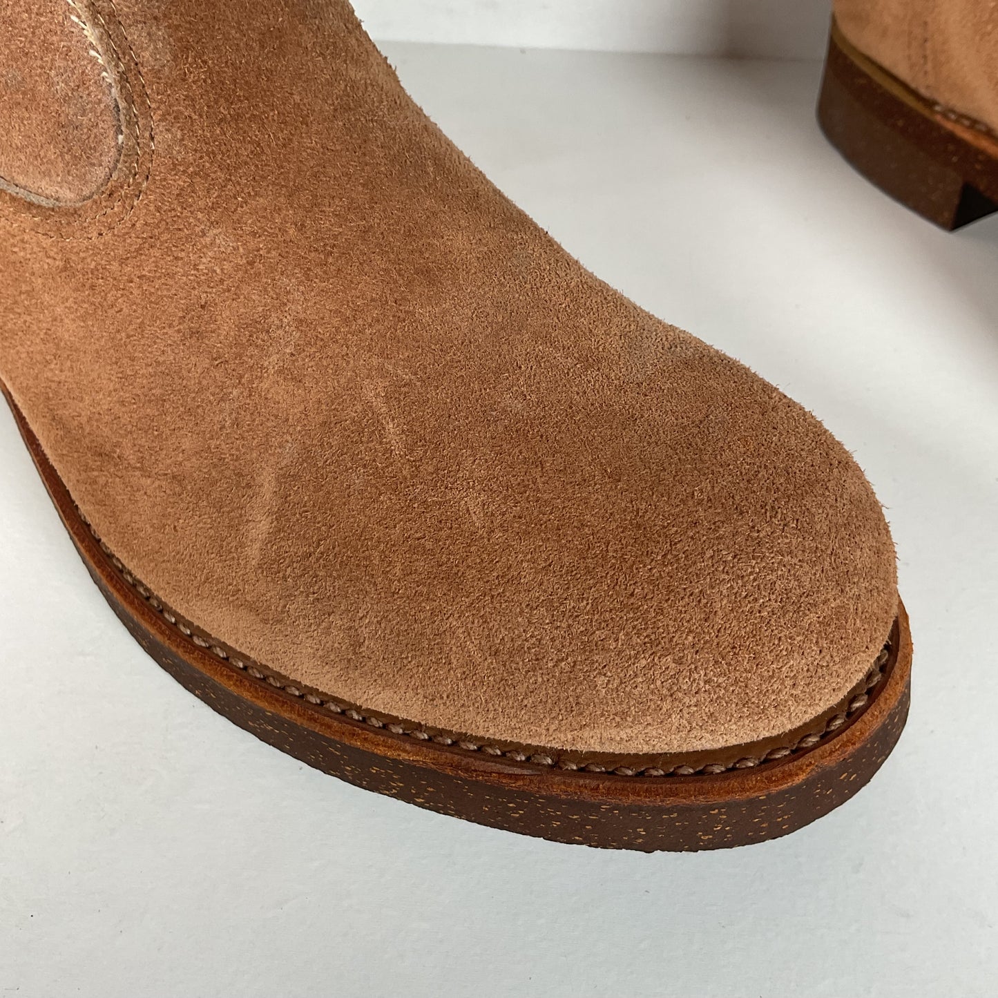 Vintage Sears Roebuck Wellington Boots | Rough Out Suede | Wearmaster | 8 D