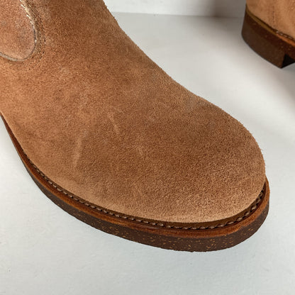 Vintage Sears Roebuck Wellington Boots | Rough Out Suede | Wearmaster | 8 D