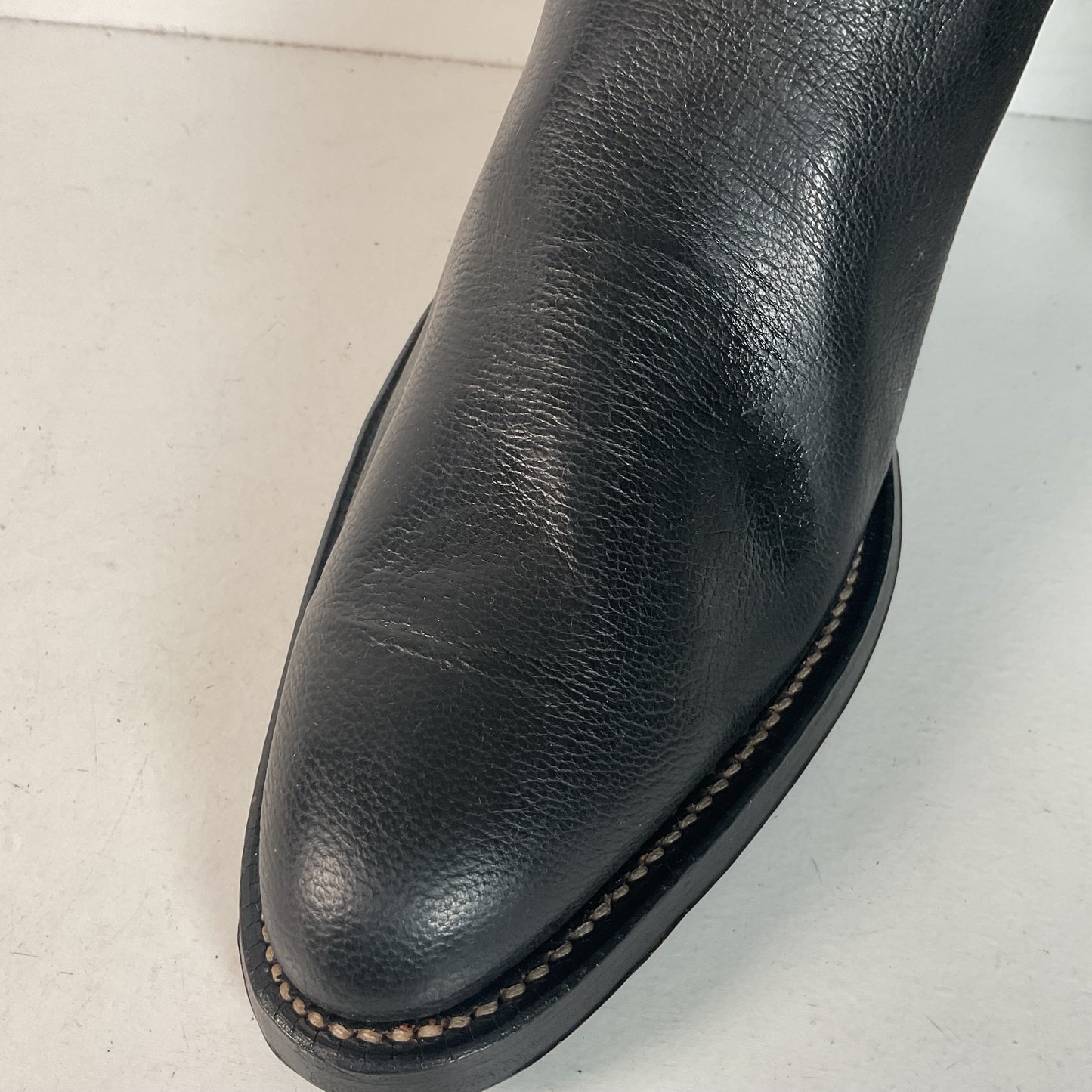 Vintage Justin Pig Skin Cowboy Boots | Wild Boar | USA Made | Men’s 7 D