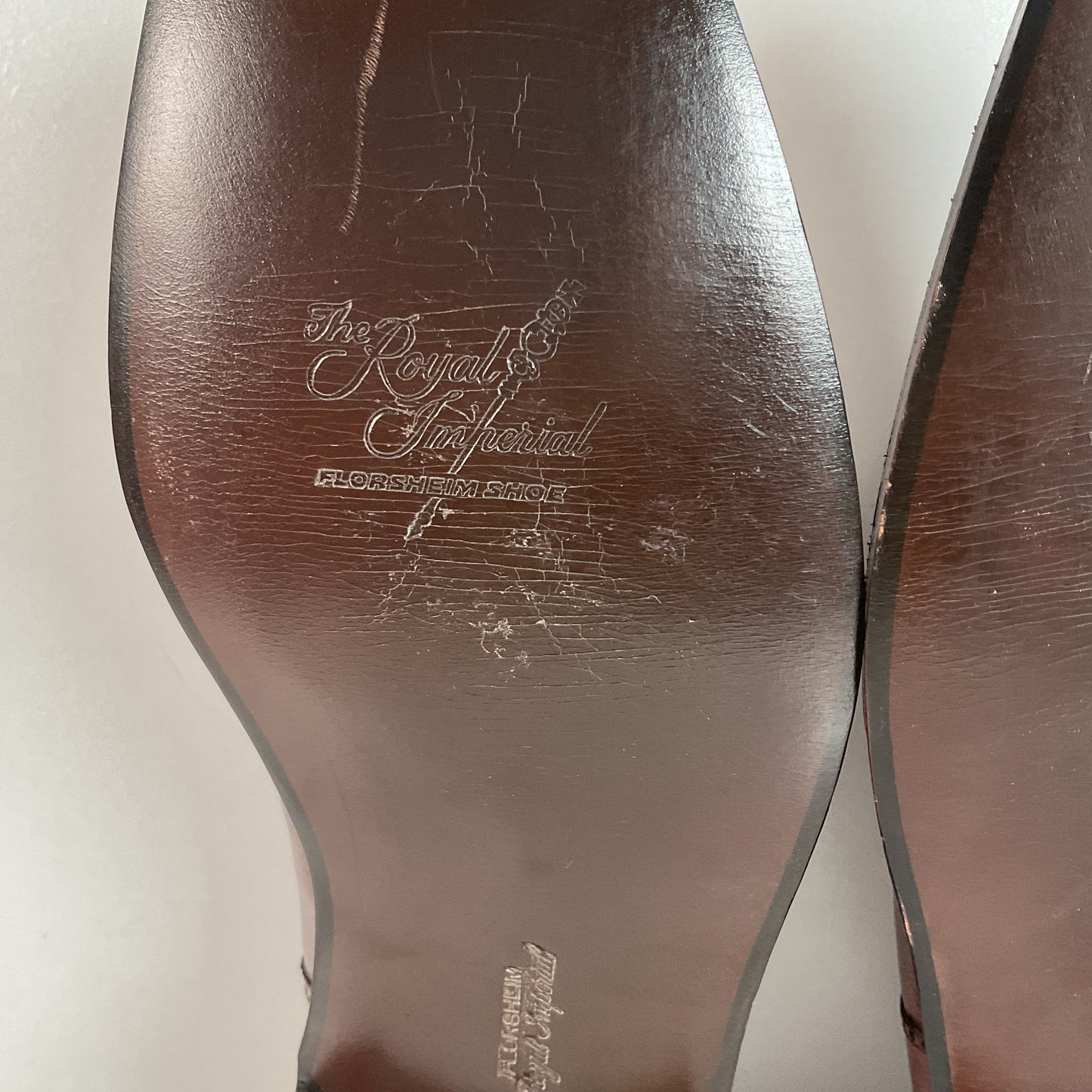 Vintage Florsheim Royal Imperial Oxford Shoes | Brogued | Men’s 13 C