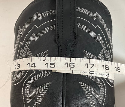 Tecovas “The Bryce” Python Cowboy Boots 12 D Belly Cut Snakeskin Original Box