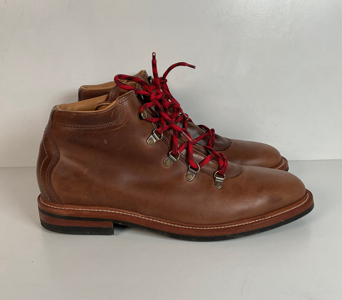 Oak Street Bootmakers Summit Hiking Boots 12 D Chromexcel USA Made