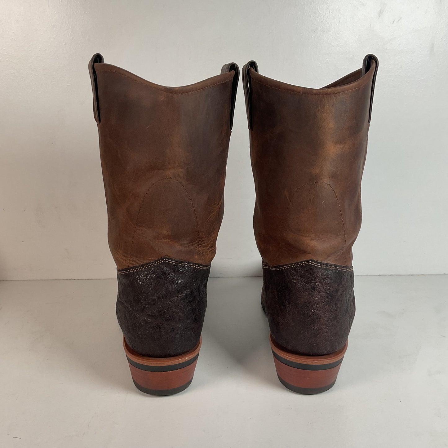 Chippewa Arroyo Wellington Boots 12 D Exotic Elephant