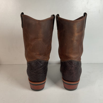 Chippewa Arroyo Wellington Boots 12 D Exotic Elephant