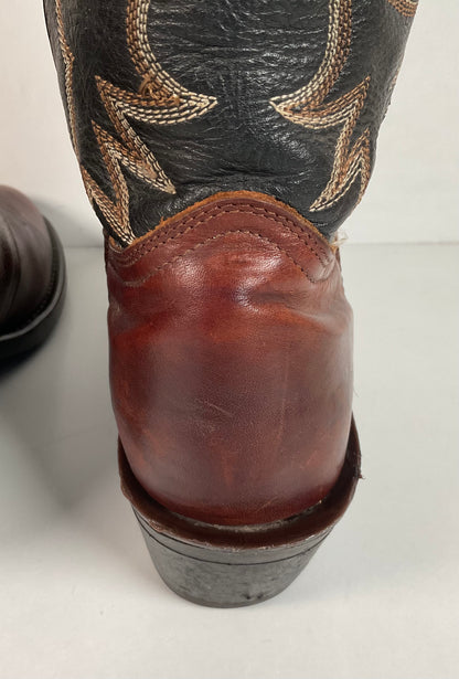 Shepler’s Tall Buckaroo Cowboy Boots 9 D Oil Resistant Work Sole