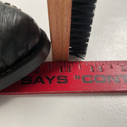 Vintage Nocona Dark Blue Python Snakeskin Cowboy Boots 12 D USA Made